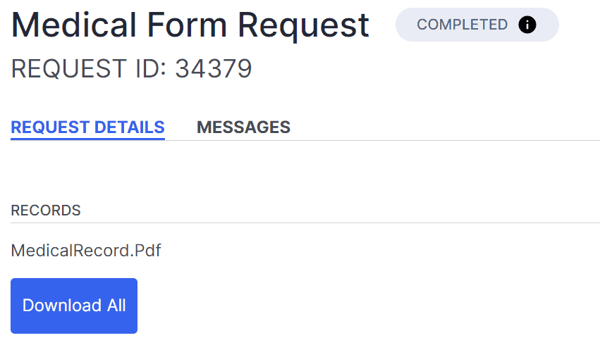 Med Form Request