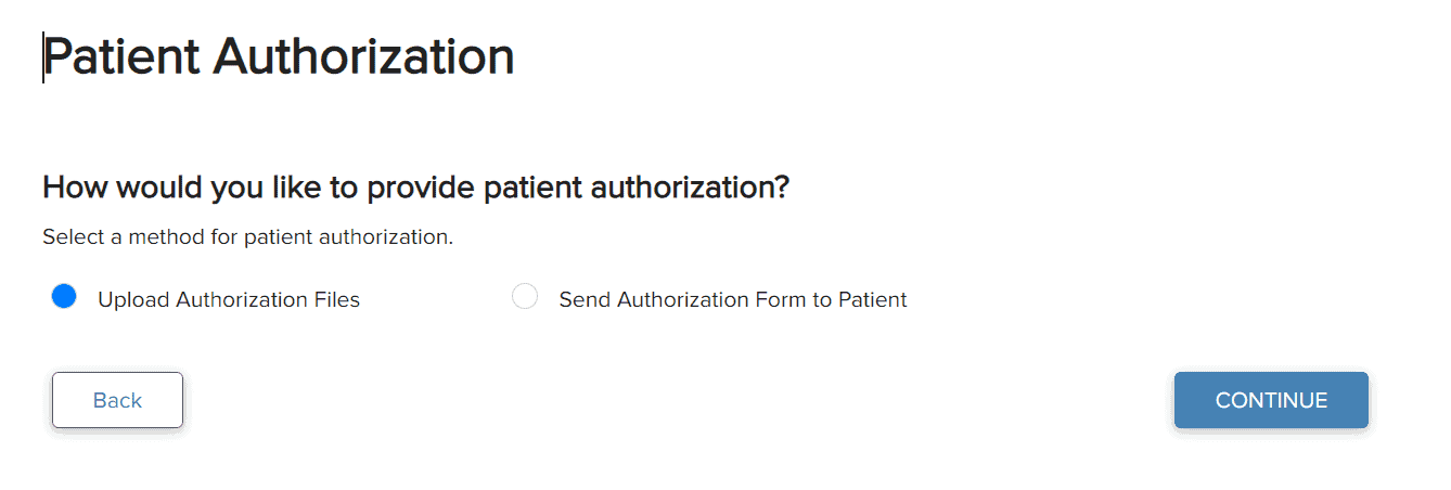 Patient Authorization