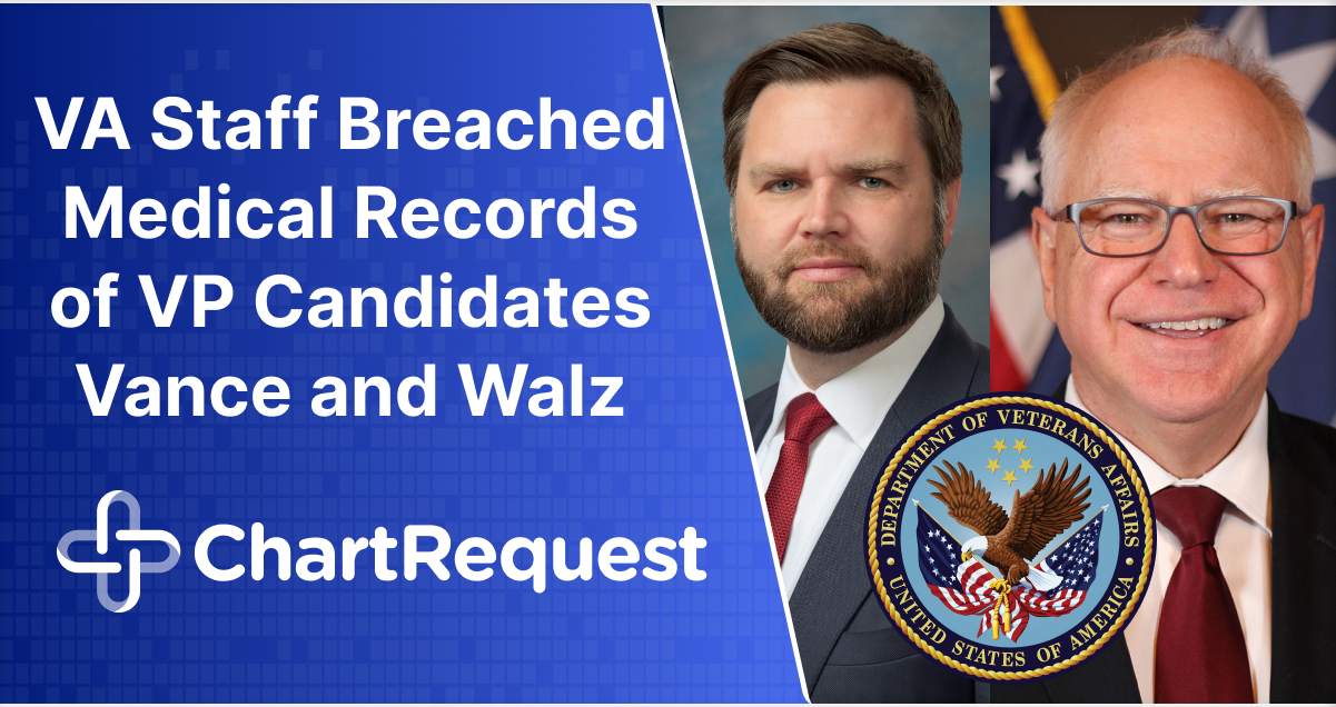 VA Staff Breached Medical Records of VP Candidates Vance and Walz