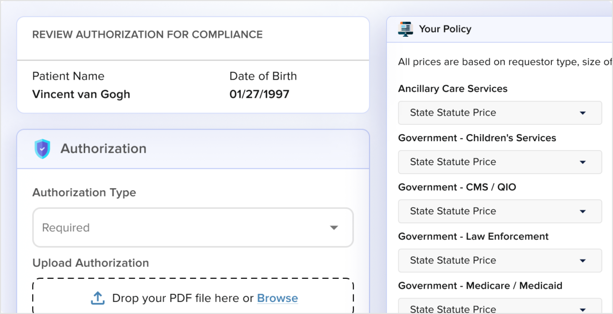 Simplify Compliance During Release of Orthopedic Electronic Health Records